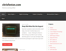 Tablet Screenshot of chrisfenton.com